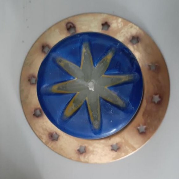 Artisan celestial moon stars candle and holder 🍂 - Picture 2 of 7